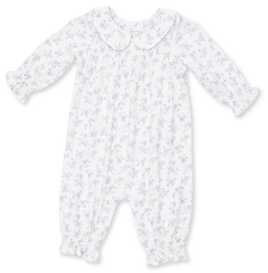 Rose Briar  Smocked Long Sleeve Romper