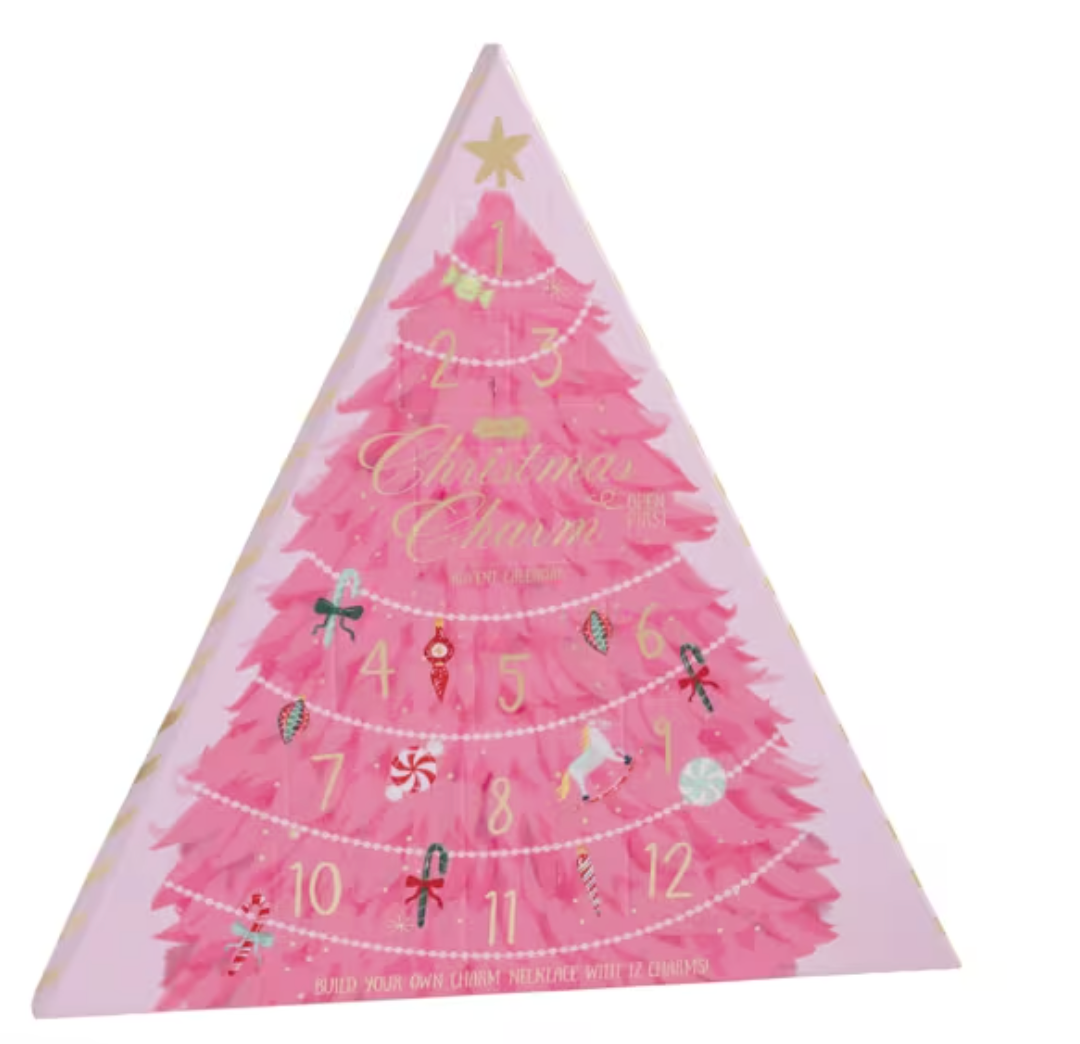 Christmas Tree Charm Advent Calendar Set