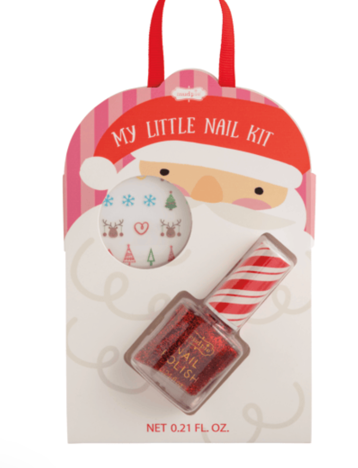 Santa Nail Polish Set