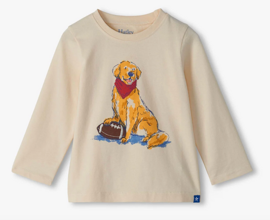 Golden Lab Crew Neck Tee - Labrador Blonde
