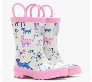 Little Pup Rain Boots with Handles