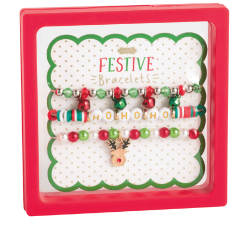 Christmas Beaded Bracelets