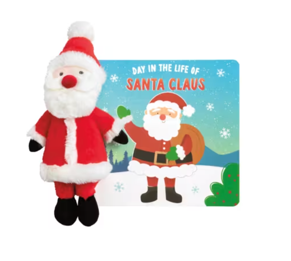 Plush Santa Book
