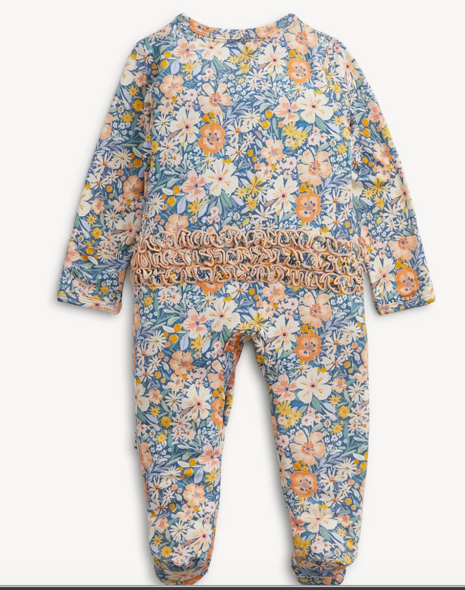 Flora Magnetic Modal Ruffle Footie