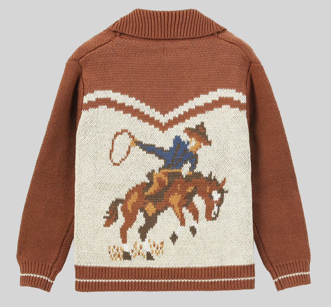 Yeehaw cowboy cardigan