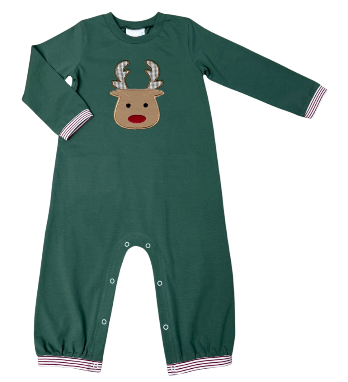 Run Rudolph Pocket Romper