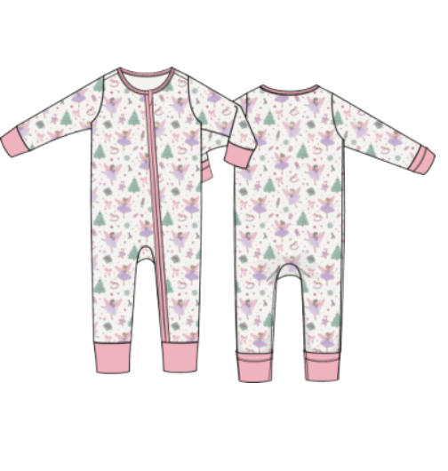 Sugar Plum Fairies Convertible Romper