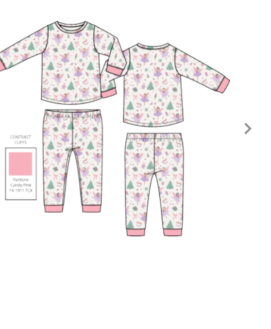 Sugar Plum Fairies L/S Lounge Set