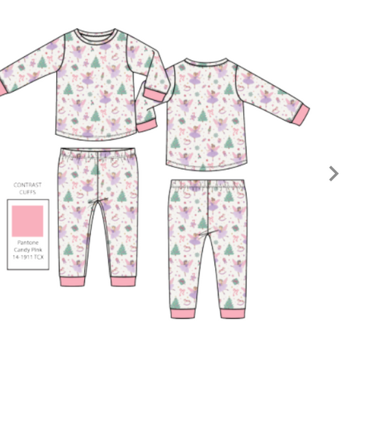 Sugar Plum Fairies L/S Lounge Set