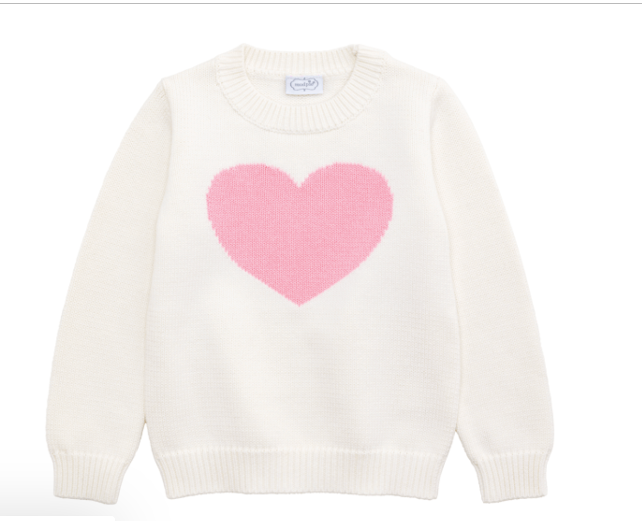 Pink Heart Sweater