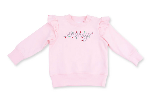 Ruffle Sweatshirt