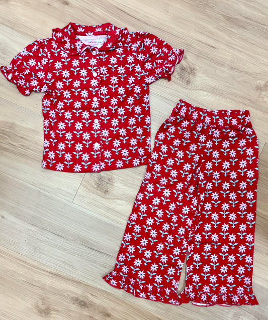 Sophie PJ Set - Holiday Floral