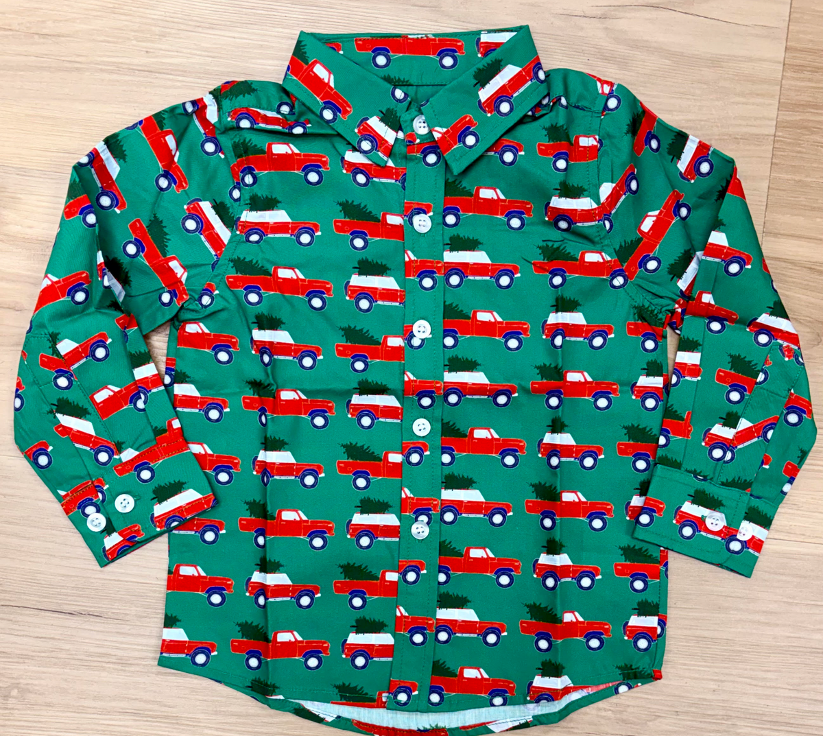 William Shirt - Christmas Trucks