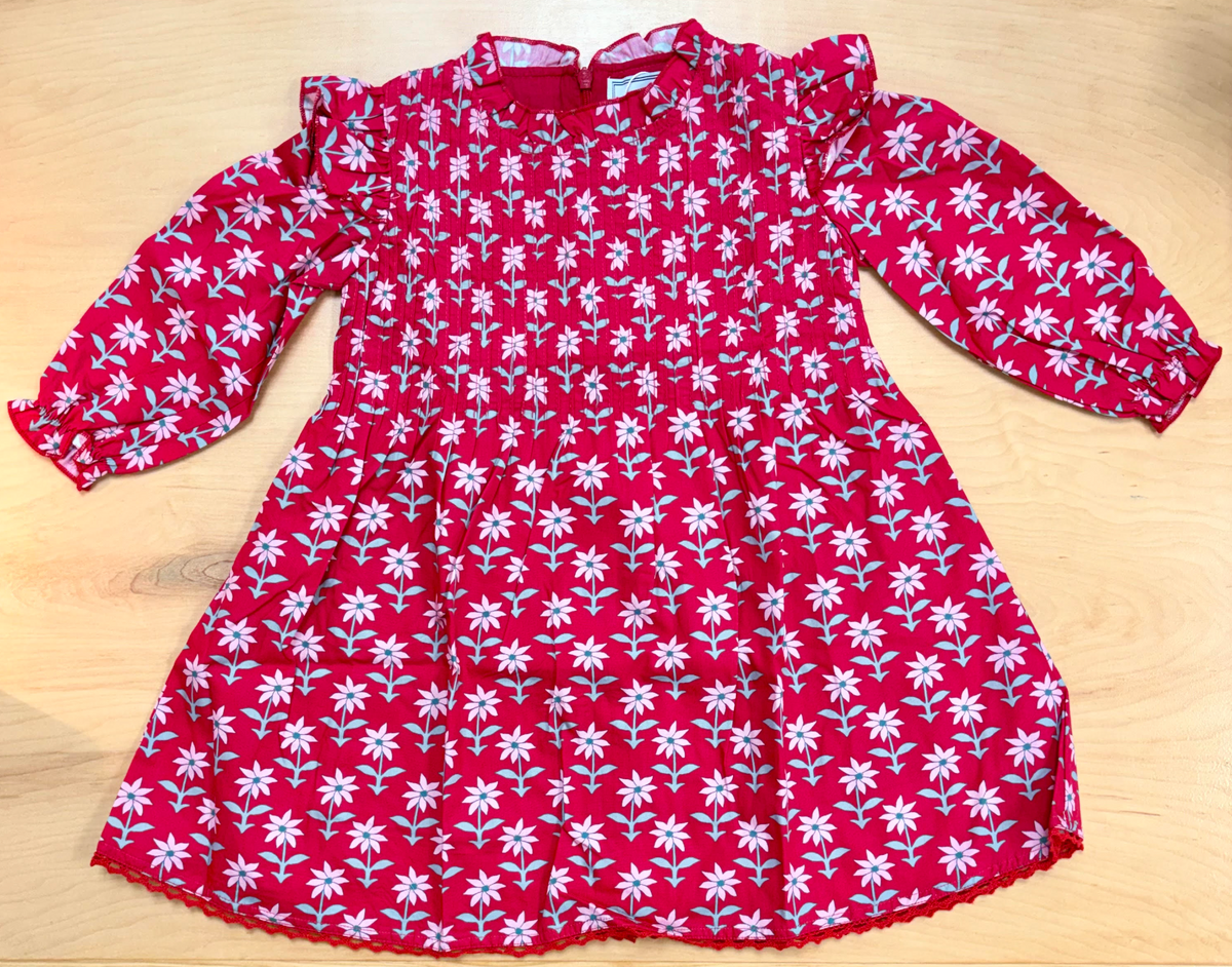Elizabeth Dress Holiday Floral