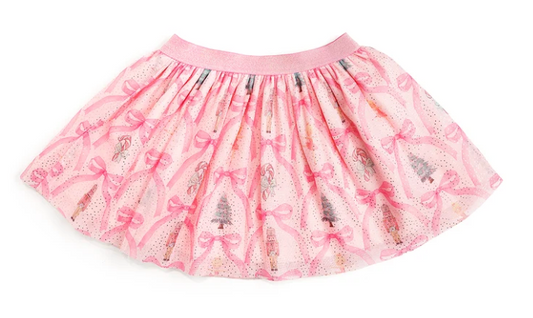 Nutcracker Trellis Christmas Tutu Skirt