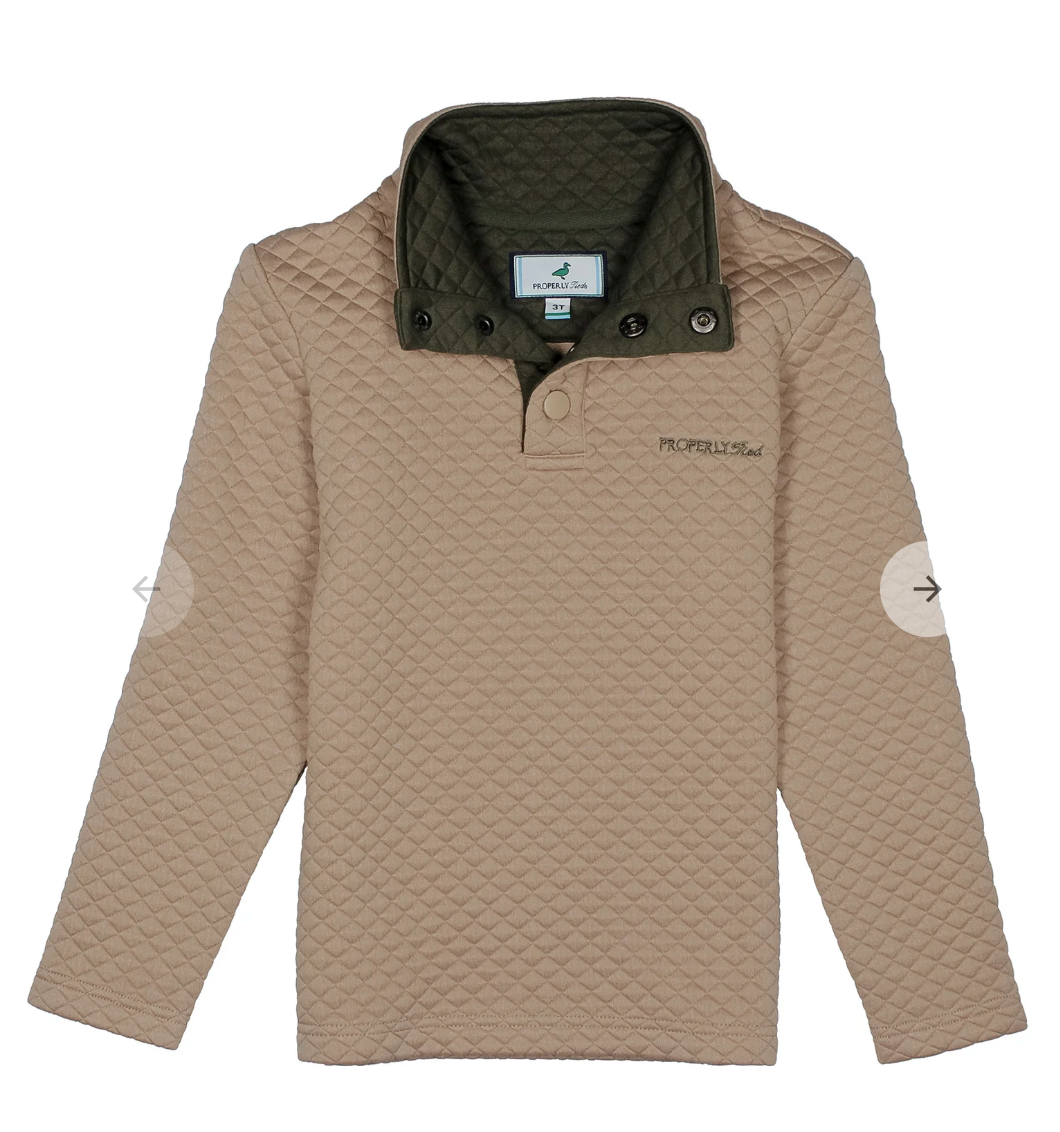 Boys Club Pullover - Sand