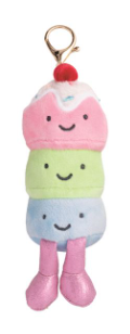 Ice Cream Scoops Holiday Plush Bag Charm
