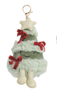 Christmas Tree Holiday Plush Bag Charm