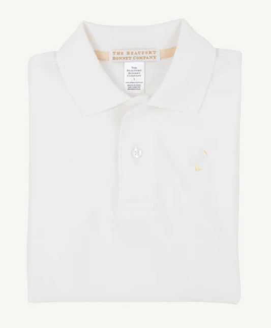 Prim Proper SS Polo - White Multi