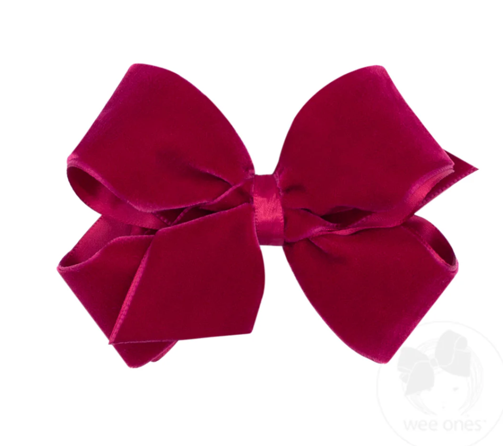 Small Velvet Bow