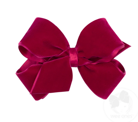 Small Velvet Bow