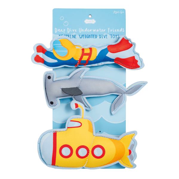 Deep Dive Underwater Friends - Scuba