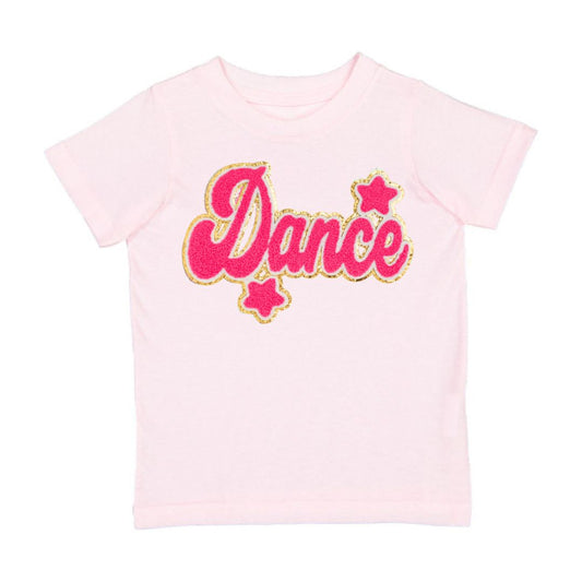 Dance Script Patch Short Sleeve Tee