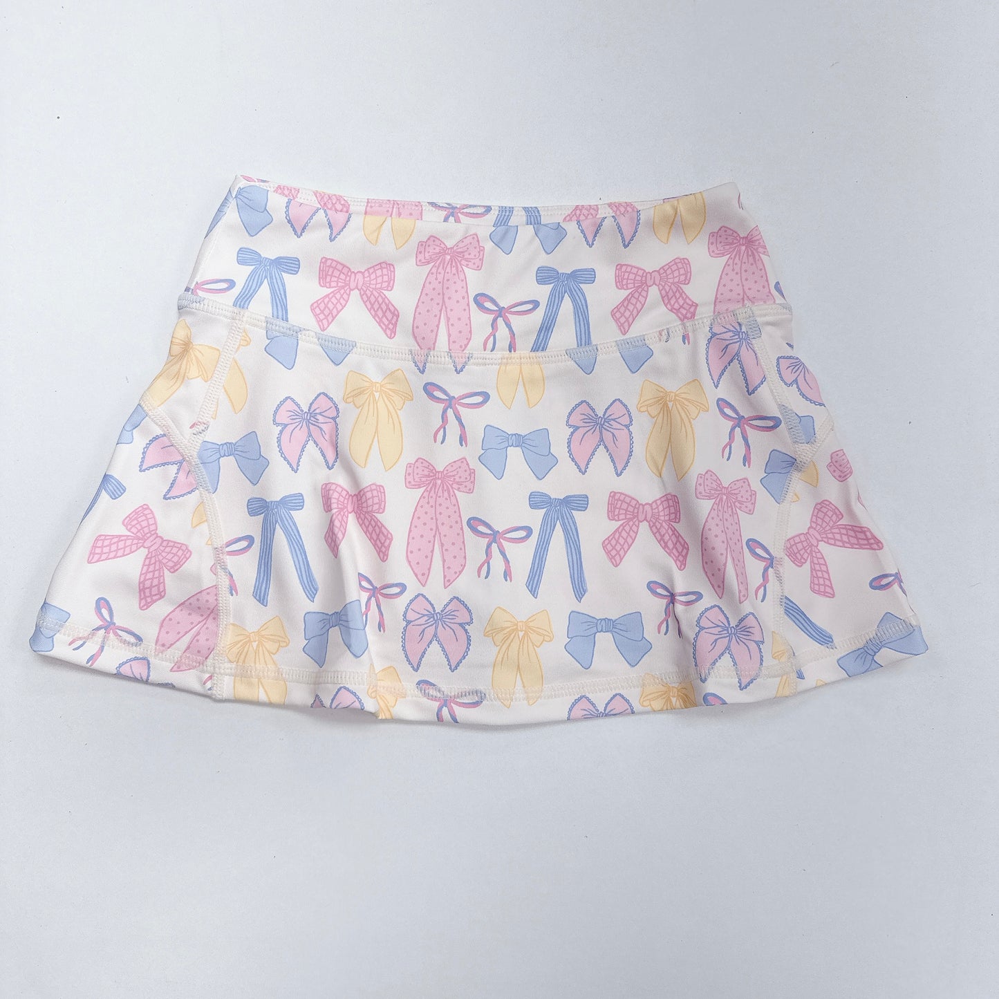 Spring Bows Tennis Skirt