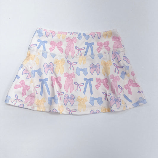 Spring Bows Tennis Skirt