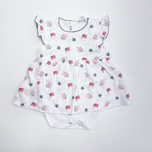 Star Spangled Spirit Bodysuit Dress