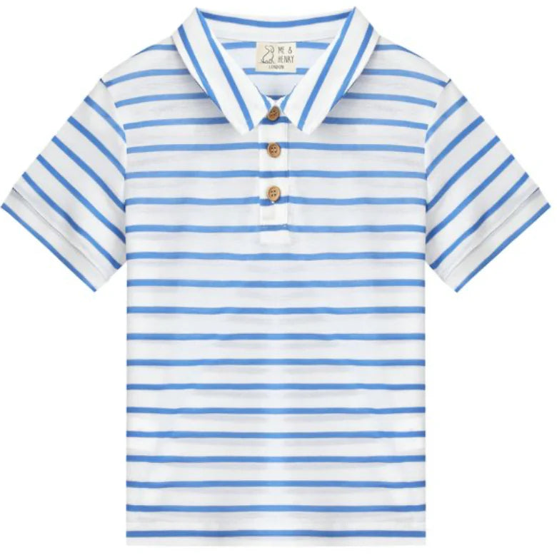 Starboard Polo - Royal Stripe