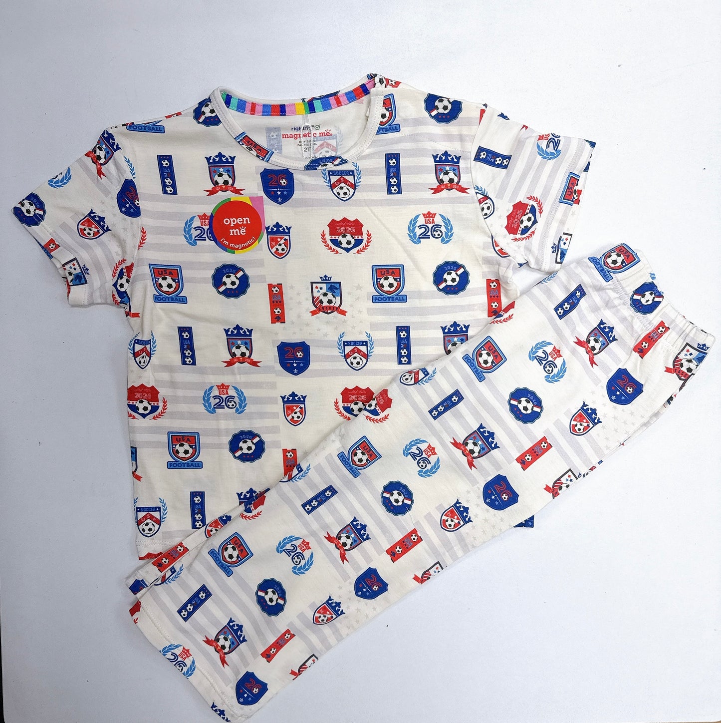 Team Goals USA Magnetic PJ Set