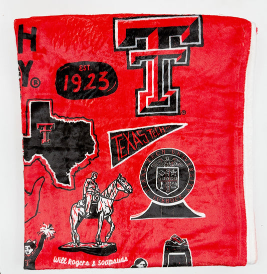 Tech impressions blanket