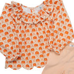 Scalloped Pumpkins Legging Set