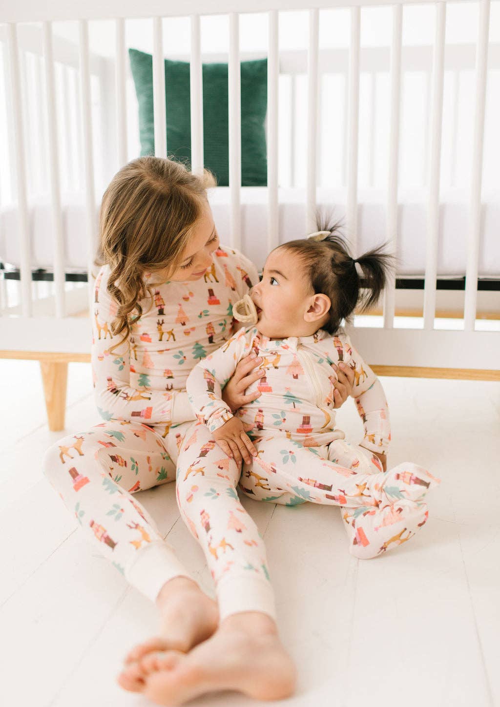 Zippy Bamboo Baby Pajama in Nutcracker | christmas