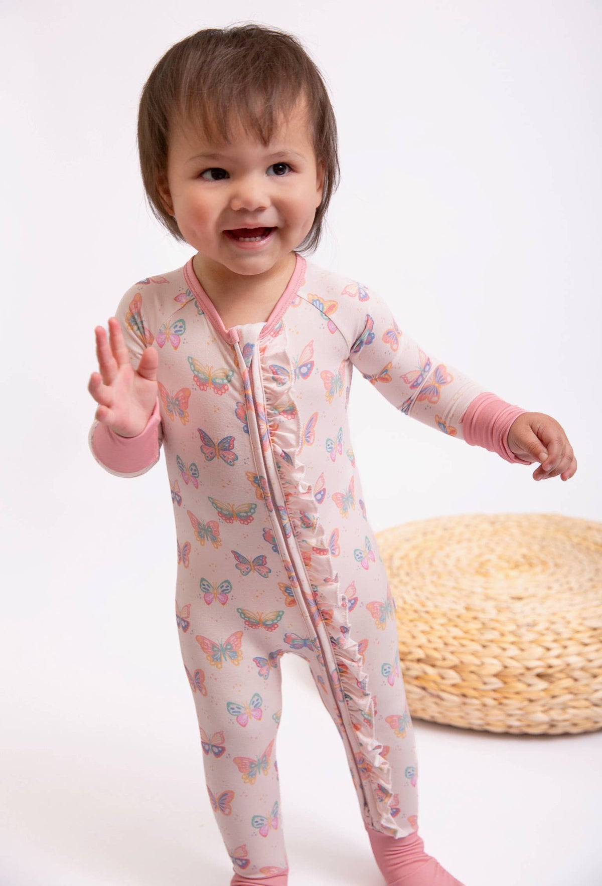 Butterfly Bliss - Convertible Zip PJs