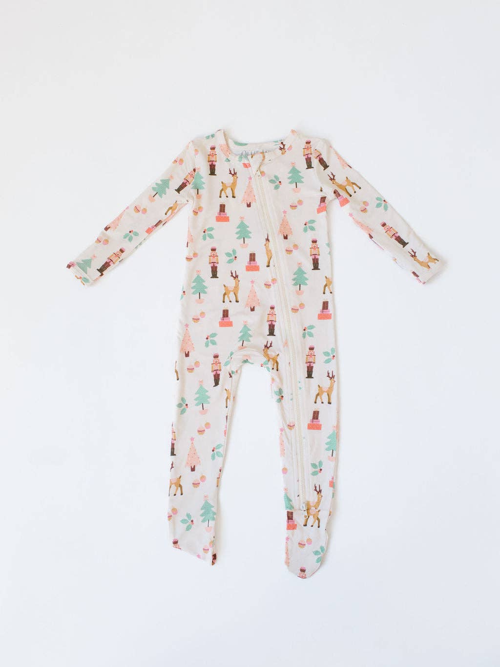 Zippy Bamboo Baby Pajama in Nutcracker | christmas