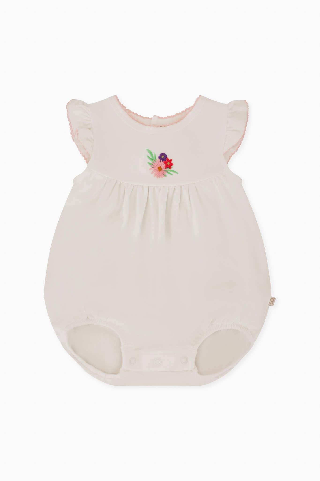 Pip Embroidered Flutter Bubble -Flower Fields
