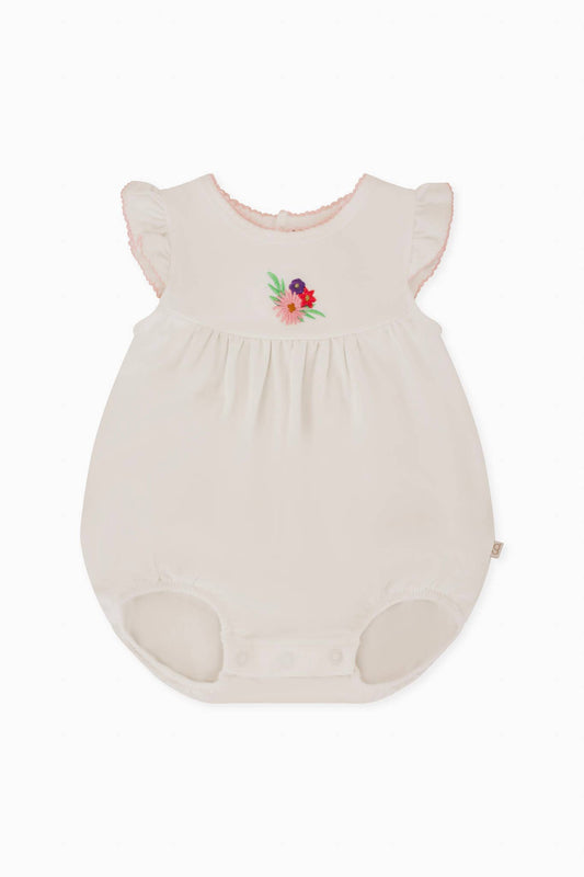 Pip Embroidered Flutter Bubble -Flower Fields