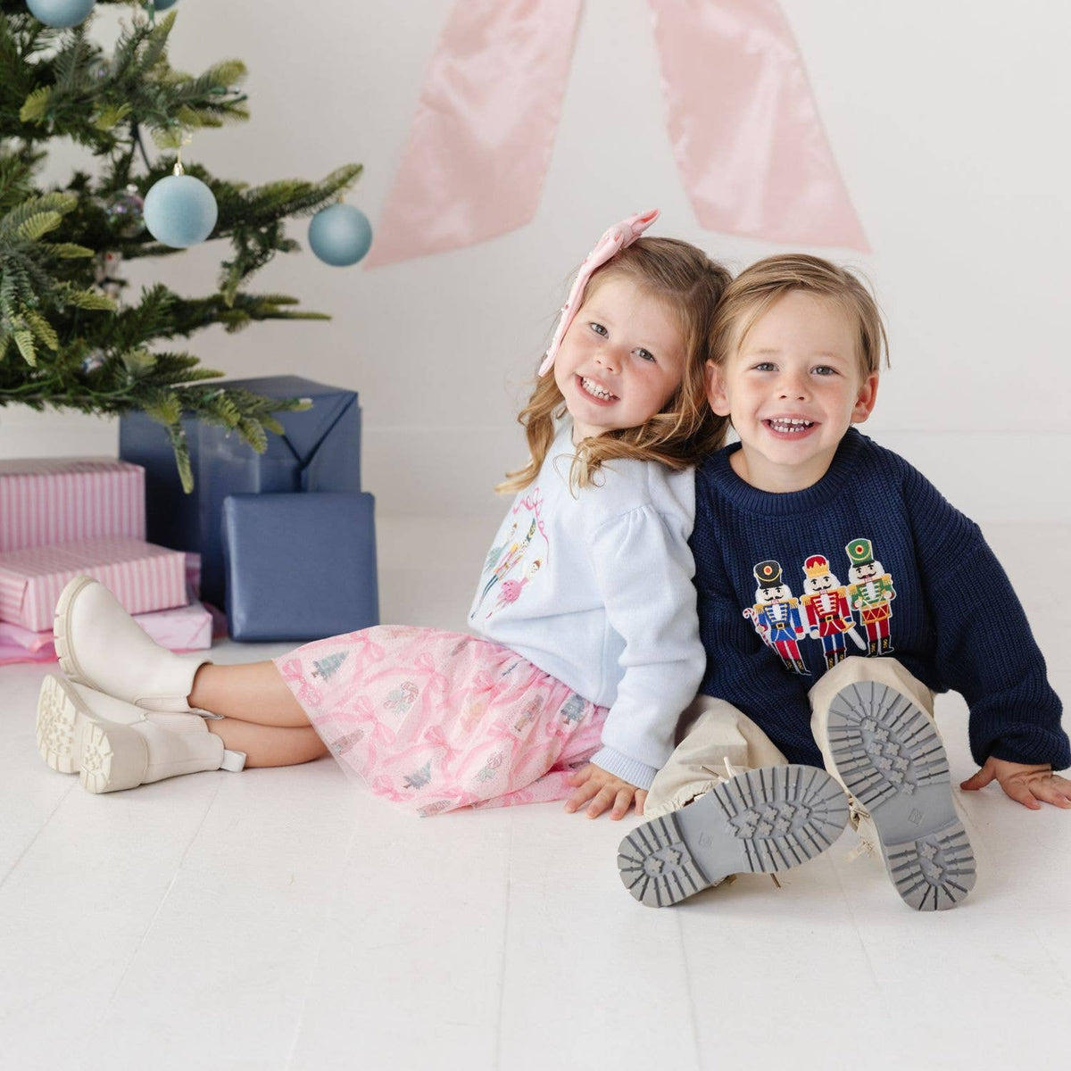 Nutcracker Trellis Christmas Tutu Skirt - Kids - Holiday