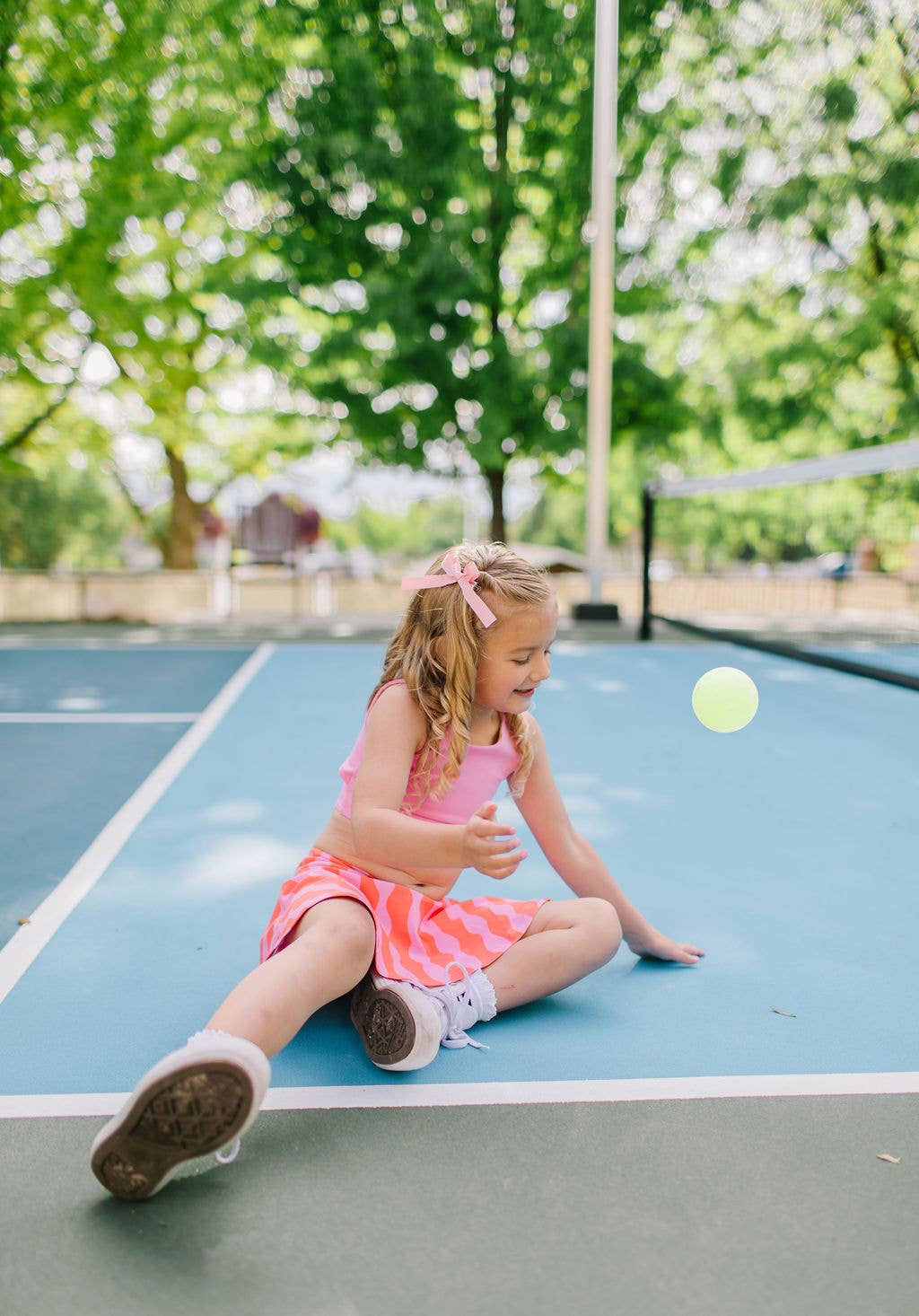 Ashlyn Athletic Set in Carnation Crinkle