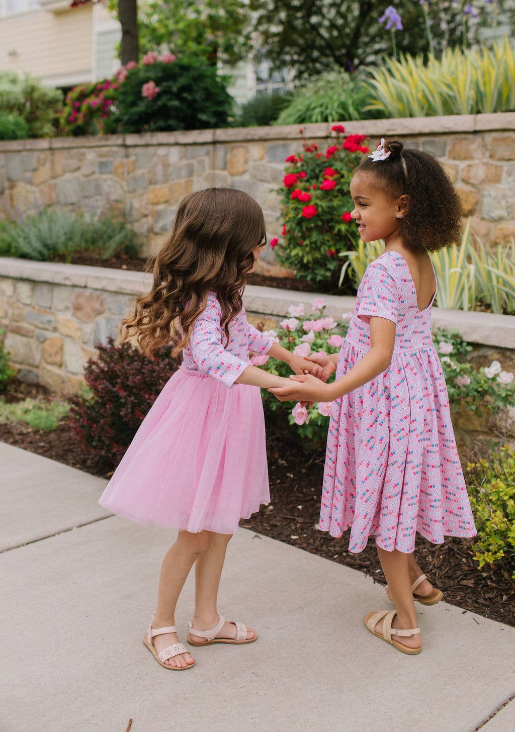 Classic Twirl Dress in Besties