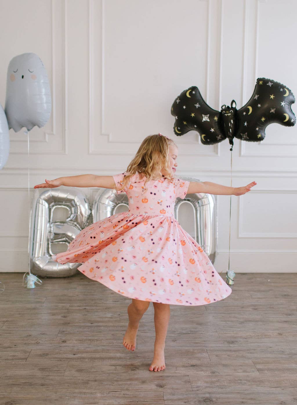 Classic Twirl Dress in Hippie Halloween | Girls Dress