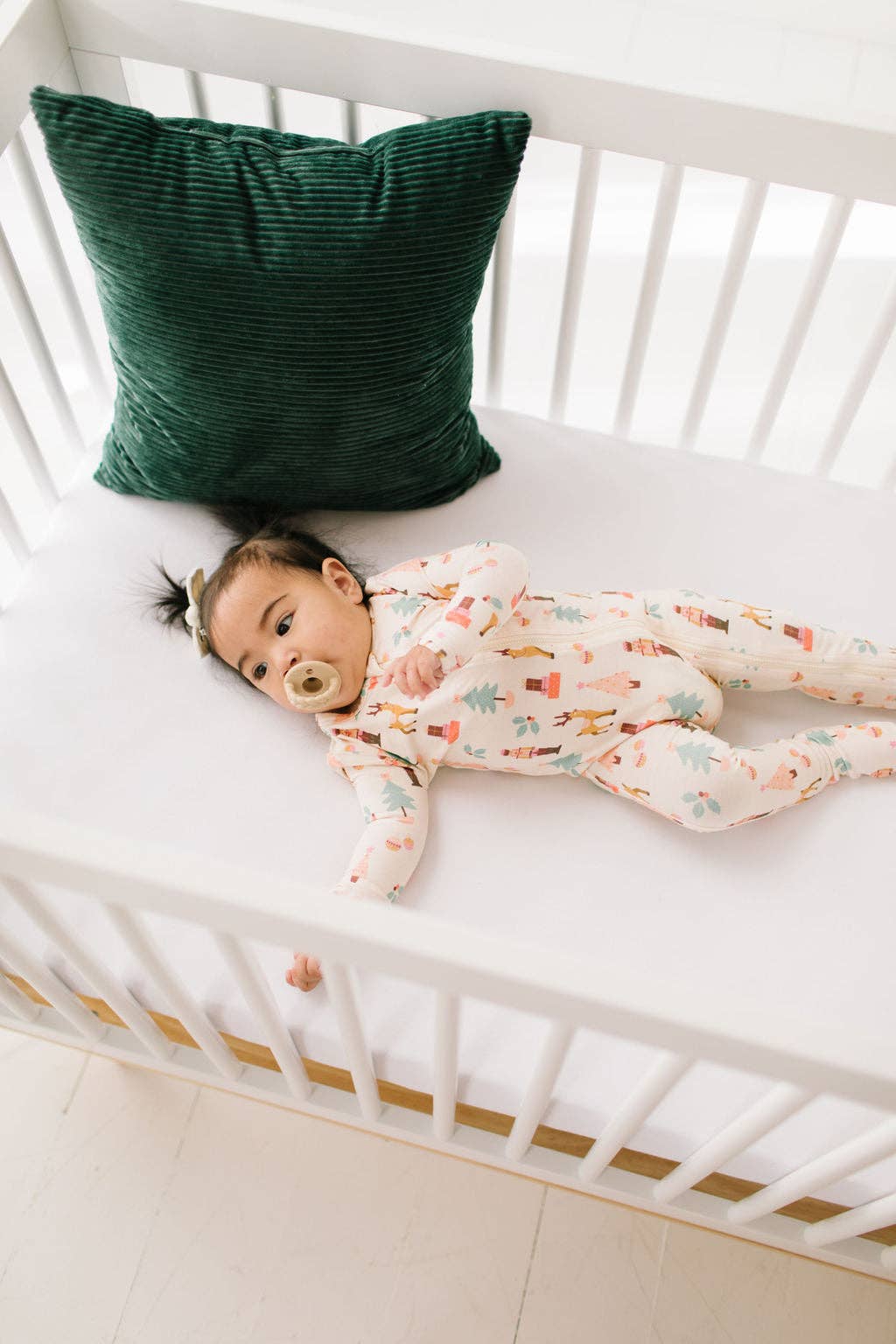 Zippy Bamboo Baby Pajama in Nutcracker | christmas