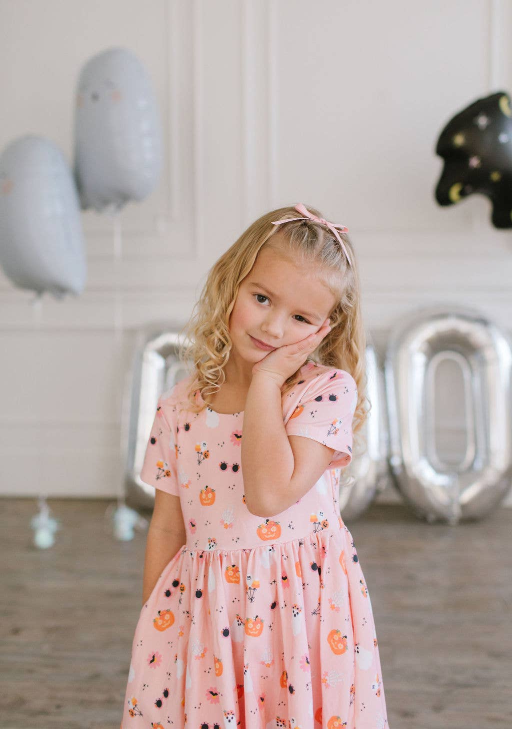 Classic Twirl Dress in Hippie Halloween | Girls Dress
