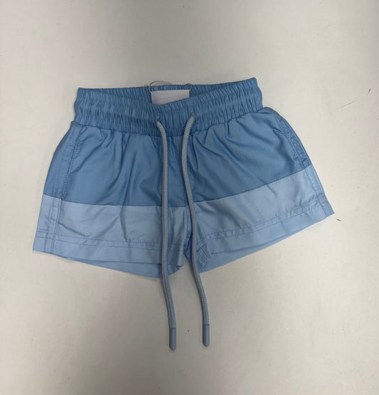 Block Swim Trunks - Light Blue