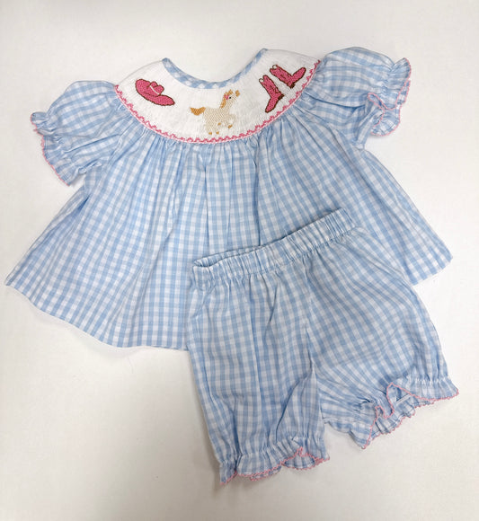 Rodeo Annabelle Bloomer Set