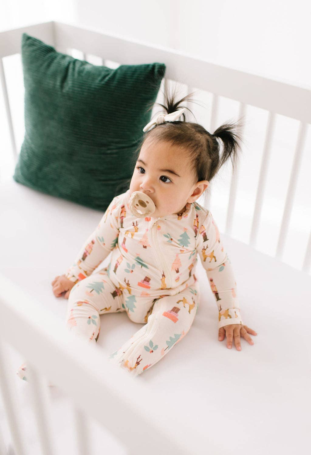 Zippy Bamboo Baby Pajama in Nutcracker | christmas