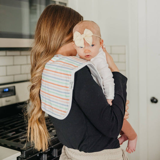 3 Pack Premium Burp Cloths - Cheery