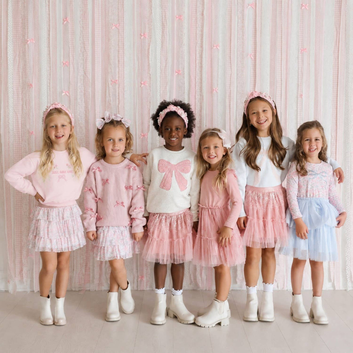 Rose Confetti Tutu Skirt - Kids Boutique Clothing